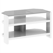 Kathy Ireland by Bush New York Skyline 42 TV Stand in Plumeria White