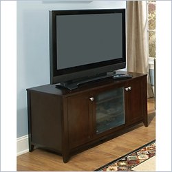 Kathy Ireland by Bush Grand Expressions 47 TV Stand in Warm Molasses