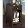 ADD TO YOUR SET: Kathy Ireland by Bush Grand Expressions End Table in Warm Molasses