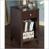 Kathy Ireland by Bush Grand Expressions End Table in Warm Molasses
