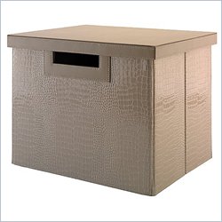 Kathy Ireland by Bush New York Skyline Large File/Storage Bin