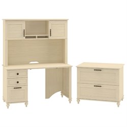 Kathy Ireland by Bush Volcano Dusk Small Office with Lateral File Set
