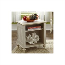 Kathy Ireland by Bush Volcano Dusk End Table in Driftwood Dreams