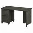 ADD TO YOUR SET: Kathy Ireland by Bush Volcano Dusk Single Pedestal Desk Set