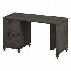 Kathy Ireland by Bush Volcano Dusk Single Pedestal Desk Set