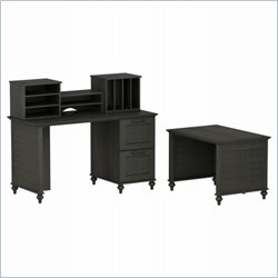 Kathy Ireland by Bush Volcano Dusk Parent and Child Small Office Set