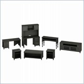 Kathy Ireland by Bush Volcano Dusk Work-N-Play Set in Kona Coast
