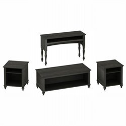Kathy Ireland by Bush Volcano Dusk Four Occasional Table Set