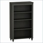 Kathy Ireland by Bush Volcano Dusk 4 Shelf Bookcase in Kona Coast Finish
