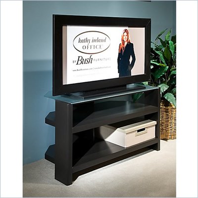 Kathy Ireland by Bush New York Skyline 42" TV Stand in Modern Mocha