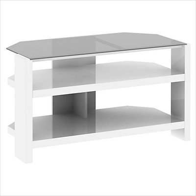 Kathy Ireland by Bush New York Skyline 42" TV Stand in Plumeria White