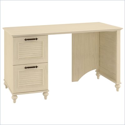 Kathy Ireland by Bush Volcano Dusk Single Pedestal Desk