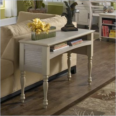 Kathy Ireland by Bush Volcano Dusk Laptop Sofa Table in Driftwood Dreams