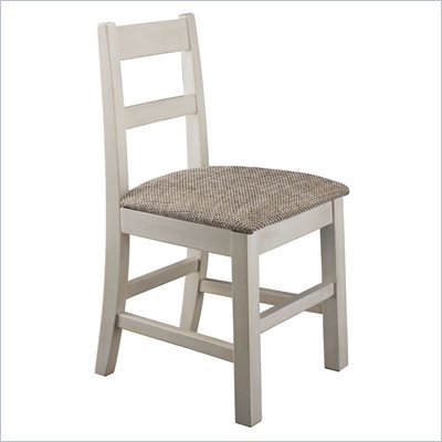 Kathy Ireland by Bush Volcano Dusk Childs' Desk Chair in Antique White