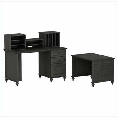 Kathy Ireland by Bush Volcano Dusk Parent and Child Small Office Set 