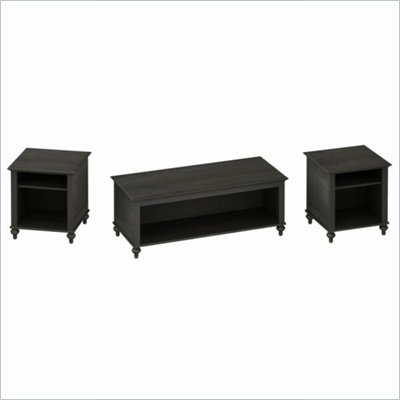 Kathy Ireland by Bush Volcano Dusk Coffee Table Set in Kona Coast