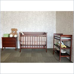 Baby Mod Ava Complete 5-Piece Nursery Set in Cherry
