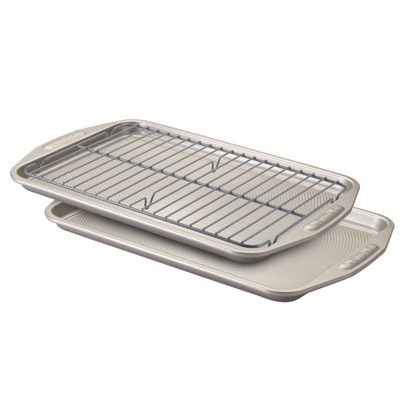 Circulon Nonstick Bakeware 3 Piece Bakeware Set in Gray