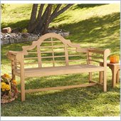 Holly & Martin 5' Teak Davis Bench in Light Brown