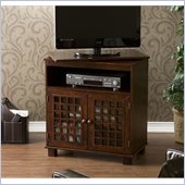 Holly & Martin Akita Swivel Top Media Stand in Espresso