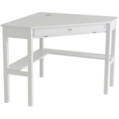 Holly & Martin Alexander Corner Computer Desk in Painted White