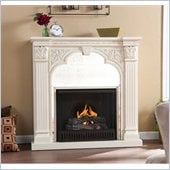 Holly & Martin Andorra Gel Fireplace in Ivory