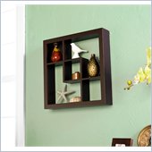 Holly & Martin Arianna Display Shelf 16 in Espresso