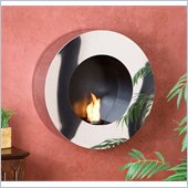 Holly & Martin Ashland Wall Mount Gel Sconce in Polished Stainless Steel