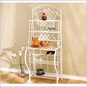 Holly & Martin Atlanta Baker's Rack in White