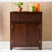 Holly & Martin Audrey Deluxe Storage Cabinet in Contemporary Espresso