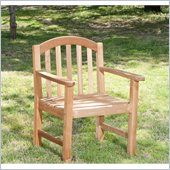 Holly & Martin Barnesville Arm Chairs in Light Brown Teakwood Stain