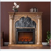 Holly & Martin Bedford Electric Fireplace in Old World Oak