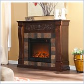 Holly & Martin Calgary Electric Fireplace in Espresso