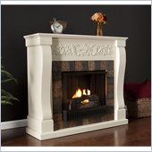 Holly & Martin Calgary Gel Fireplace in Ivory