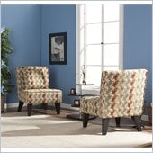 Holly & Martin Chappell Hill Chairs/Pillows in Clover Aegean