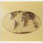 Holly & Martin Declan Gold Brushed Wall Art