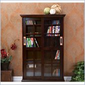 Holly & Martin Emerson Sliding Door Media Cabinet in Espresso