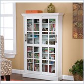 Holly & Martin Emerson Sliding Door Media Cabinet in White