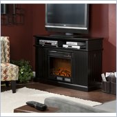 Holly & Martin Fenton Media Electric Fireplace in Black