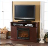 Holly & Martin Fenton Media Electric Fireplace in Cherry