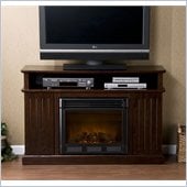 Holly & Martin Fenton Media Electric Fireplace in Espresso