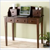 Holly & Martin Finn Computer Desk in Espresso