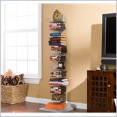 Holly & Martin Heights Book Tower in Painted Silver