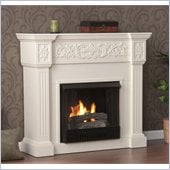 Holly & Martin Huntington Gel Fireplace in Ivory