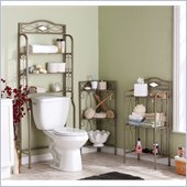 Holly & Martin Isabella Bath Storage Collection in Pewter/Gun Metal