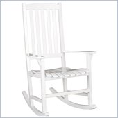Holly & Martin Jameson Porch Rocker in White