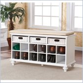 Holly & Martin MacKenzie Entryway Bench in White