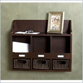 Holly & Martin MacKenzie Wall Storage Unit in Rich Espresso