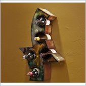 Holly & Martin Paso Robles Multi-Colored Wall Mount Wine Storage
