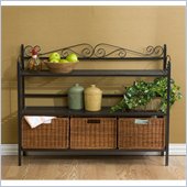 Holly & Martin Petaluma 3-Drawer Baker's Rack